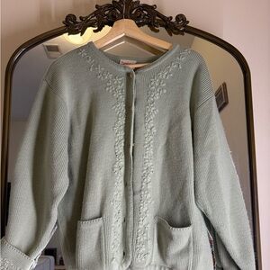 Vintage Green Women's Sweater